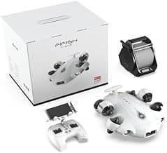 FIFISH V-EVO 4K Unterwasser Drohne mit Roboterarm AI Vision Lock 360° Omnidirektionale Bewegung 100M Tauchen Unterwasser ROV (Standard Set)