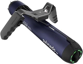 Waydoo Subnado Unterwasser-Scooter Lite, Wassersport-Tauchscooter mit abnehmbarem Griff, kompakter und tragbarer Wasserscooter für Erwachsene und Kinder, vielseitig einsetzbarer Sea Scooter, Blau