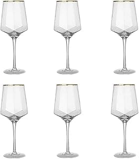 SISWIM Champagnerglas Legant und Langer Griff Weinglas Rotwein Glas Kreative Champagner Glas Set Kristallglas Haushalt Becher Licht Luxus Weinglas Champagnerkelche