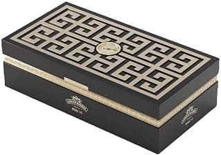 Zigarren Humidor ADRIAN MAGNUS Spanische Zeder hölzerne Zigarrenbox, Regal 100, Hygrometer, Luxus Humidor, 100-150 Zigarren