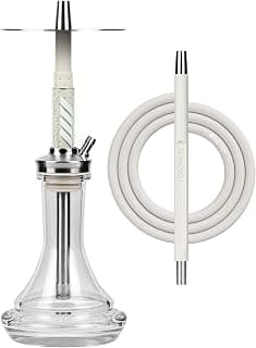 AMOTION FUTR Stone - Mittelgroße Premium Shisha | Wasserpfeife mit Launch-Blowoff und tollem Rauchverhalten