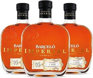 RON BARCELÓ IMPERIAL RON DOMINICANO Rum (3x0,7l) 38% vol - in Geschenkverpackung - Vielfach preisgekrönter, aromatischer Rum, blended in der Dominikanischen Republik