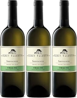 St. Michael Eppan Sauvignon Sanct Valentin Weißwein weiß trocken Trentino Italien inkl. FeinWert E-Book (3 x 0,75l)