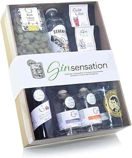 Die pure Gin-Sensation! Das Geschenk-Set für Frauen, Männer & alle Gin-Liebhaber – Das Genial Genießen GINSENSATION Paket – ein tolles Set zum Verschenken für Geburtstag, Muttertag, Vatertag…