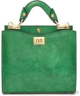 Pelletterie, Ledertasche für Damen Anna Maria Luisa de'Medici Small R Echtledertasche
