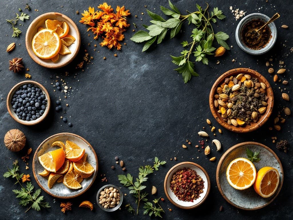 Gin-Gewürze