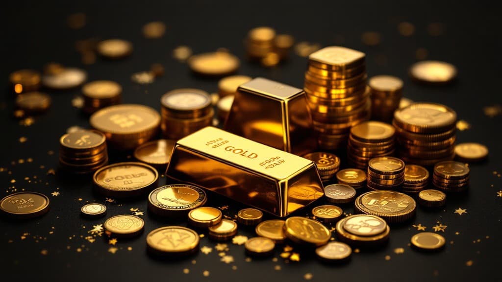 Gold als Geldanlage: Barren und MĂŒnzen im Vergleich