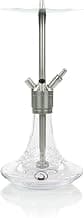 Classic Platinum Crystal Shisha - Eine High End Shisha mit der einzigartigen Steamulation Technologie - Einzigartiges Design mit schöner Crystal Bowl