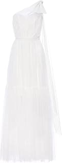 Ingrid Hochzeitskleid, Elegantes Kleid, Abendkleid, Ballkleid, Kleid für Hochzeit, Chiffonkleid Lang, Brautjungfernkleid, Cocktailkleid, Maxikleid, EIN Schulter Kleid