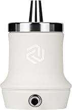 Amotion Roam Shisha Stone | Handliche Travel Shisha zum Mitnehmen | Integrierter Edelstahlkern und Silikonunterlage für sicheren Stand | Eingebauter Diffusor