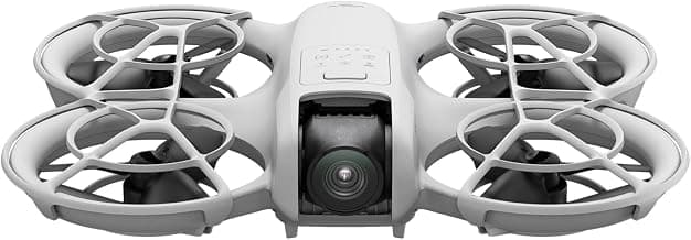 DJI Neo, Mini Drohne mit Kamera 4K UHD Für Erwachsene, 135g, Selbstfliegende Drohne, Motivverfolgung, Handstart, QuickShots, Integrierter Propellerschutz, Quadrocopter, Ohne Controller
