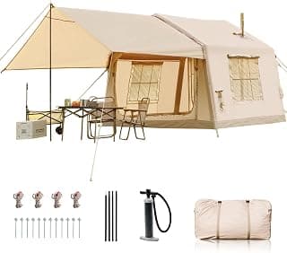 Ytaoeo Aufblasbares Zelt für Camping Outdoor Zelt Aufblasbares Gampingzelt aus Wasserdichtem Oxford-Stoff Air Glamping Zelte, Verschiedene Optionen