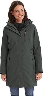 Damen Parka Funktionsparka mit abzippbarer Kapuze KOW 165 WMN PRK wasserdicht, Winddicht, atmungsaktiv