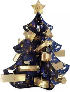 RITUALS Adventskalender 3D The Ritual of Advent 2022 – 24 Geschenke für Frauen und Männer – luxuriöse Wellbeing Produkte für den Advent – Adventskalender in Weihnachtsbaum Form