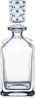 Nachtmann 3-teiliges Whisky Set, Karaffe 750 ml mit 2 Whiskygläsern 330 ml, Bossa Nova, 101095, Whisky Geschenkset aus Kristallglas, spülmaschinenfest