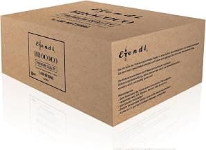 Premium Shisha Kohle 27mm – 100% Natur Kokosnusskohle – 54 Cubes – 20 kg Box – extra Lange Brenndauer, geringe Asche, geruchsneutral – Naturkohle für Shisha & Hookah