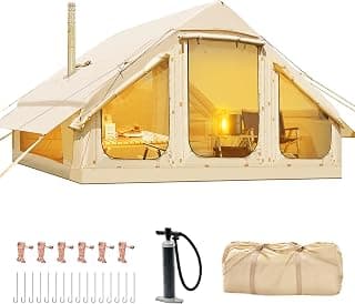 Ytaoeo Aufblasbares Zelt für Camping Outdoor Zelt Aufblasbares Gampingzelt aus Wasserdichtem Oxford-Stoff Air Glamping Zelte, Verschiedene Optionen