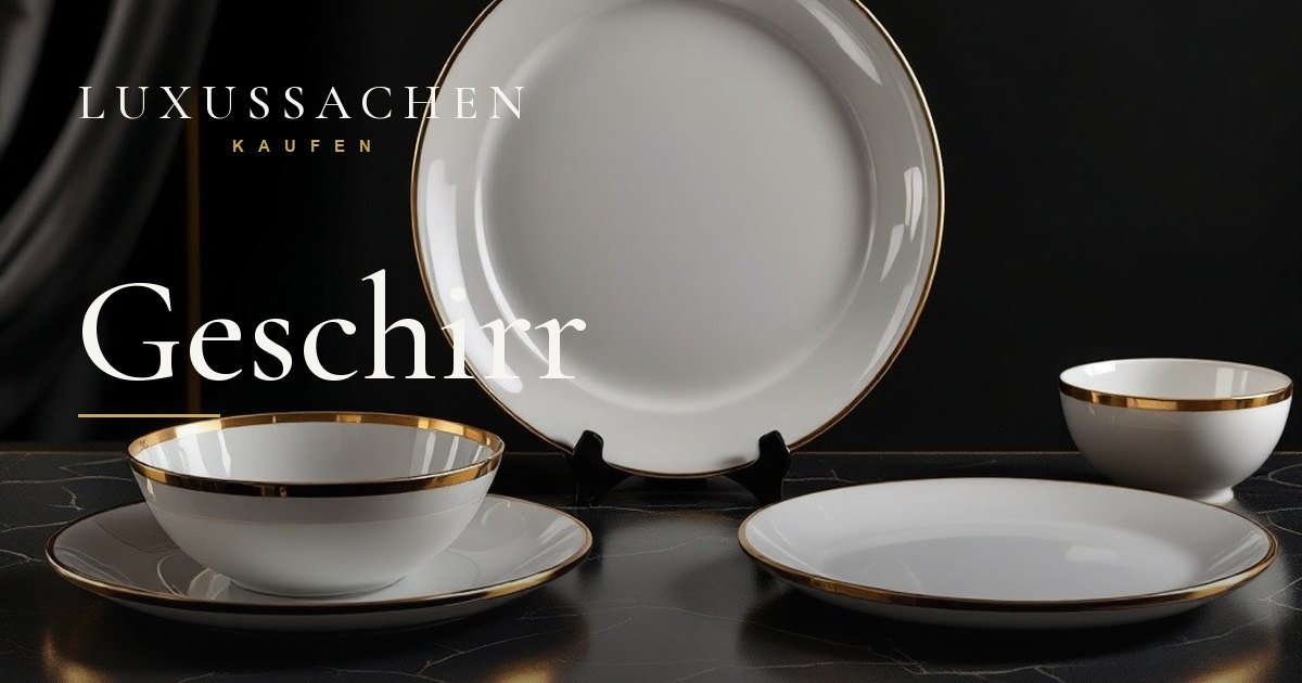 Hochwertiges Geschirr 💎 edles Geschirr & Luxus Sets