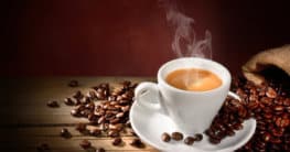 Luxus Kaffee in Espressotasse